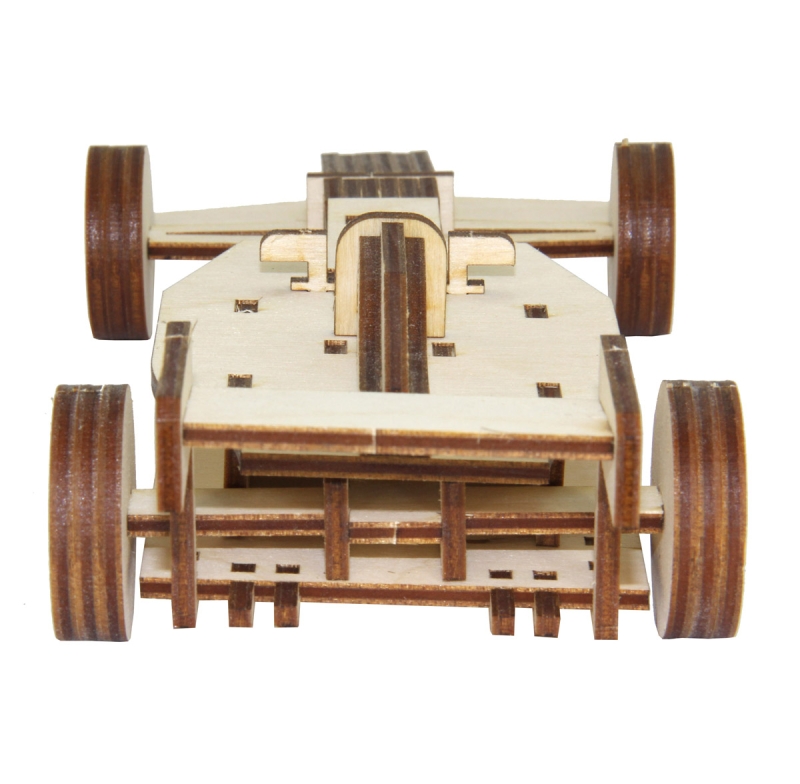 3D Holz Puzzle Rennwagen