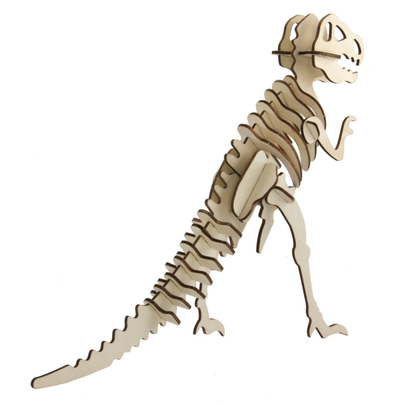 3D Holz Puzzle Tyrannosaurus Rex