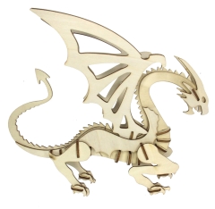 3D Holz Puzzle Drache