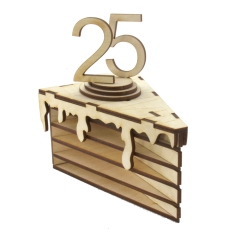 3D Holz Puzzle Kuchen