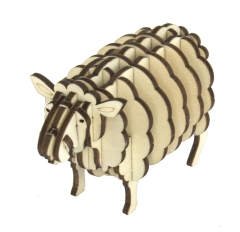 3D Holz Puzzle Schaf, klein